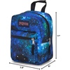 image:imageJanSport Big Break Insulated Lunch Bag  Small SoftSided Cooler Ideal for Class Work or Meal Prep Emerald PoolCyberspace Galaxy