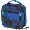 image:imageJanSport Lunch Break Insulated Cooler Bag  Leakproof Picnic Tote BlackCyberspace Galaxy