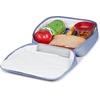image:imageJanSport Lunch Break Insulated Cooler Bag  Leakproof Picnic Tote BlackLavender Ash