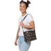 image:imageJanSport Super Snack  Insulated Lunch Bag with BPAFree Liner Zipper Top Opening and Adjustable Shoulder Strap Emerald PoolPasta Party