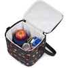 image:imageJanSport Super Snack  Insulated Lunch Bag with BPAFree Liner Zipper Top Opening and Adjustable Shoulder Strap Emerald PoolPasta Party