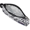 image:imageJansport JS00T49C69G Large Accessory Pouch Battery Cord Storage Blackberry MousseDoodle Dots BlackWhiteGrey