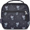 image:imageJanSport Lunch Break Insulated Cooler Bag  Leakproof Picnic Tote BlackPastel Petals BlackBluePinkGreen