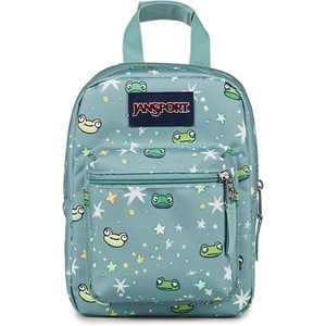 image:imageJanSport Big Break Insulated Lunch Bag  Small SoftSided Cooler Ideal for Class Work or Meal Prep Pastel LilacLeapin Lillies