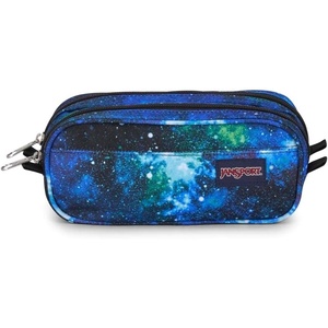 image:imageJanSport Large Accessory Pouch  Secure Storage Space for Pens Power Cords Pencil Case Ideal For Everyday Essentials 13LCyberspace Galaxy