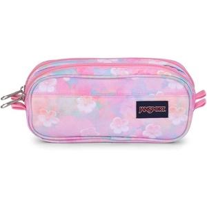 image:imageJanSport Large Accessory Pouch  Secure Storage Space for Pens Power Cords Pencil Case Ideal For Everyday Essentials 13LNeon Daisy