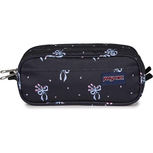 image:imageJanSport Large Accessory Pouch  Secure Storage Space for Pens Power Cords Pencil Case Ideal For Everyday Essentials 13LPastel Petals BlackBluePinkGreen
