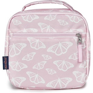 image:imageJanSport Lunch Break Insulated Cooler Bag  Leakproof Picnic Tote BlackFlutter By Pink Ice