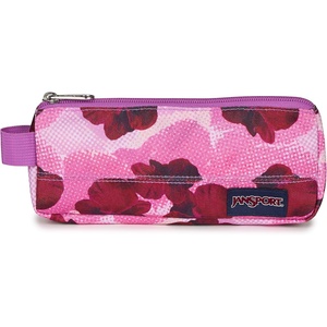 image:imageJansport JS00T49C69G Large Accessory Pouch Battery Cord Storage Blackberry MoussePop Art Pansies Digital FuchsiaMulti