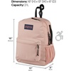image:imageJanSport Central Adaptive Backpack  Wheelchair amp Walker Compatible TuckAway Shoulder Straps Adjustable Backrest Loops amp Anchor Straps Iconic Design Cyberspace GalaxyMia Brown Mint Julep
