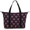 image:imageJanSport Daily Tote Store You Essentials Over Shoulder Or By Your SideHappy Hearts Black