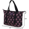 image:imageJanSport Daily Tote Store You Essentials Over Shoulder Or By Your SideHappy Hearts Black