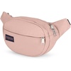 image:imageJanSport Fifth Avenue Fanny Pack Crossbody Bags for Women Men  Stylish Durable Waist Bag with Adjustable Belt Main Zippered Pocket Quick Stash Pocket Travel Essentials Misty Rose