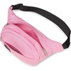 image:imageJanSport Fifth Avenue Fanny Pack Crossbody Bags for Women Men  Stylish Durable Waist Bag with Adjustable Belt Main Zippered Pocket Quick Stash Pocket Travel Essentials Lavender AshBubble Gum
