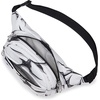 image:imageJanSport Fifth Avenue Fanny Pack Crossbody Bags for Women Men  Stylish Durable Waist Bag with Adjustable Belt Main Zippered Pocket Quick Stash Pocket Travel Essentials Lavender AshCyber Silver White