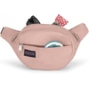 image:imageJanSport Fifth Avenue Fanny Pack Crossbody Bags for Women Men  Stylish Durable Waist Bag with Adjustable Belt Main Zippered Pocket Quick Stash Pocket Travel Essentials Misty Rose