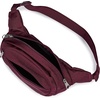 image:imageJanSport Fifth Avenue Fanny Pack Crossbody Bags for Women Men  Stylish Durable Waist Bag with Adjustable Belt Main Zippered Pocket Quick Stash Pocket Travel Essentials Lavender AshCherry Lacquer