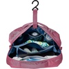 image:imageJanSport Good Latitude Hanging Toiletry Bag for Travel  Accordion Cosmetic Case with Waterproof Toothbrush Pocket  Hygiene Organizer 6L Elemental BlueMauve Haze