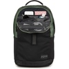 image:imageJanSport Journey Pack Backpack  Large Main Compartment Dual Water Bottle Pockets 15inch Padded Laptop Compartment with Tricot Lined Sleeve BlackCargo Green