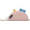 image:imageJanSport Luna Blue Compact Minimalist Semicircular PouchMisty Rose Corduroy