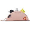 image:imageJanSport Luna Blue Compact Minimalist Semicircular PouchStrawberry Embroidery