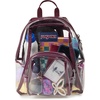image:imageJanSport Mini Pack  Lightweight 10L Backpack with Adjustable Straps and Front Zipper Pocket  Perfect for Travel Concerts amp Everyday Use ClearCherry Lacquer