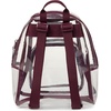 image:imageJanSport Mini Pack  Lightweight 10L Backpack with Adjustable Straps and Front Zipper Pocket  Perfect for Travel Concerts amp Everyday Use ClearCherry Lacquer