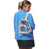 image:imageJanSport Mini Pack  Lightweight 10L Backpack with Adjustable Straps and Front Zipper Pocket  Perfect for Travel Concerts amp Everyday Use ClearMoon Flower