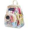 image:imageJanSport Mini Pack  Lightweight 10L Backpack with Adjustable Straps and Front Zipper Pocket  Perfect for Travel Concerts amp Everyday Use ClearMoon Flower