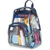 image:imageJanSport Mini Pack  Lightweight 10L Backpack with Adjustable Straps and Front Zipper Pocket  Perfect for Travel Concerts amp Everyday Use ClearNavy