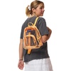 image:imageJanSport Mini Pack  Lightweight 10L Backpack with Adjustable Straps and Front Zipper Pocket  Perfect for Travel Concerts amp Everyday Use ClearOrange Soda