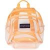 image:imageJanSport Mini Pack  Lightweight 10L Backpack with Adjustable Straps and Front Zipper Pocket  Perfect for Travel Concerts amp Everyday Use ClearOrange Soda