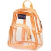 image:imageJanSport Mini Pack  Lightweight 10L Backpack with Adjustable Straps and Front Zipper Pocket  Perfect for Travel Concerts amp Everyday Use ClearOrange Soda
