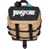 image:imageJanSport Mini Skip Pack  Compact Backpack with Main Compartment Side Water Bottle Pocket and Zippered Accessory Pocket Red TapeTravertine