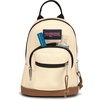 image:imageJanSport Right Pack Mini  Compact Backpack with Large Main Compartment Front Utility Pocket and Front Zippered Stash Pocket BlackCoconut