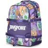 image:imageJanSport Small Seattle Pack  Compact Backpack with Main Compartment Dual Water Bottle Pockets and Padded Sleeve for 15Inch Laptop BlackMelted Blooms Yellow