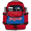 image:imageJanSport Small Seattle Pack  Compact Backpack with Main Compartment Dual Water Bottle Pockets and Padded Sleeve for 15Inch Laptop BlackRed Tape