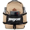 image:imageJanSport Small Seattle Pack  Compact Backpack with Main Compartment Dual Water Bottle Pockets and Padded Sleeve for 15Inch Laptop BlackTravertine