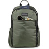 image:imageJanSport Venture Daypack  Travel Pack With Large Main Compartment Padded Laptop Sleeve Dual Water Bottle Pockets and Attachment Buckles BlackCargo Green