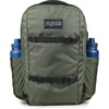 image:imageJanSport Venture Daypack  Travel Pack With Large Main Compartment Padded Laptop Sleeve Dual Water Bottle Pockets and Attachment Buckles BlackCargo Green