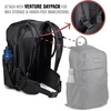 image:imageJanSport Venture Daypack  Travel Pack With Large Main Compartment Padded Laptop Sleeve Dual Water Bottle Pockets and Attachment Buckles BlackCargo Green