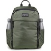 image:imageJanSport Venture Daypack  Travel Pack With Large Main Compartment Padded Laptop Sleeve Dual Water Bottle Pockets and Attachment Buckles BlackCargo Green