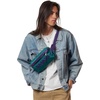 image:imageJanSport Washington Waistpack Fanny Pack  Stylish Durable Waist Bag with Adjustable Belt Main Zippered Pocket Quick Stash PocketTravel EssentialsEmerald Pool