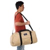 image:imageJanSport Weekender Large Duffel  Travel or Gym Bag Durable Weekender with Front Utility Pocket amp Side Grab Handles  BlackTravertine