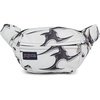 image:imageJanSport Fifth Avenue Fanny Pack Crossbody Bags for Women Men  Stylish Durable Waist Bag with Adjustable Belt Main Zippered Pocket Quick Stash Pocket Travel Essentials Lavender AshCyber Silver White
