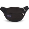 image:imageJanSport Fifth Avenue Fanny Pack Crossbody Bags for Women Men  Stylish Durable Waist Bag with Adjustable Belt Main Zippered Pocket Quick Stash Pocket Travel Essentials Black