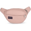 image:imageJanSport Fifth Avenue Fanny Pack Crossbody Bags for Women Men  Stylish Durable Waist Bag with Adjustable Belt Main Zippered Pocket Quick Stash Pocket Travel Essentials Misty Rose