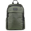 image:imageJanSport Venture Daypack  Travel Pack With Large Main Compartment Padded Laptop Sleeve Dual Water Bottle Pockets and Attachment Buckles BlackCargo Green
