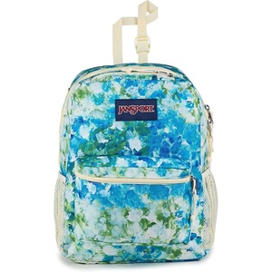 image:imageJanSport Central Adaptive Backpack  Wheelchair amp Walker Compatible TuckAway Shoulder Straps Adjustable Backrest Loops amp Anchor Straps Iconic Design Cyberspace GalaxyMia Brown White Flowers
