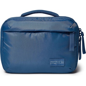 image:imageJanSport Good Latitude Tech Organizer  5L Padded Electronics Travel Case  Charger Bag for Phone Cords Power Banks Adapters and Accessories Smokey GritElemental Blue